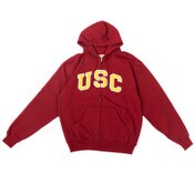 USC Trojan Basics Heritage Full-Zip Fleece Hoodie